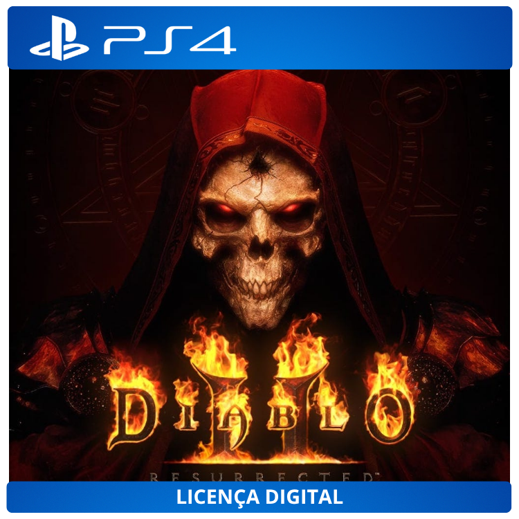 Diablo II: Resurrected Infernal Edition - Licença Digital de Uso | PlayStation 4