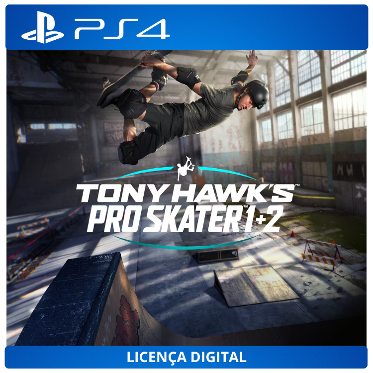 Tony Hawk's Pro Skater 1 + 2 - Licença Digital de Uso | PlayStation 4