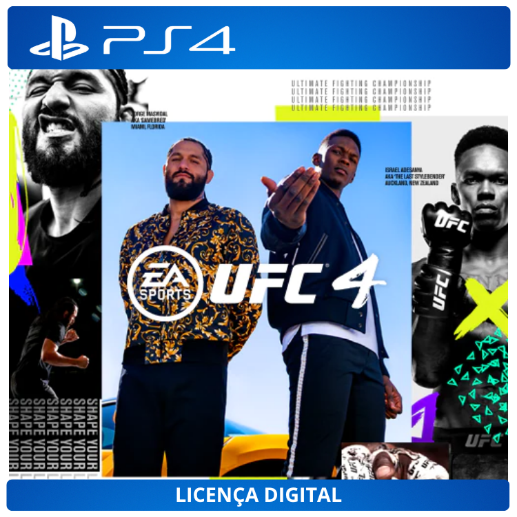 UFC 4 - Licença Digital de Uso | PlayStation 4