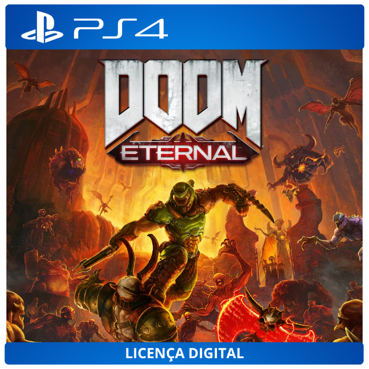 DOOM Eternal Standard Edition - Licença Digital de Uso | PlayStation 4