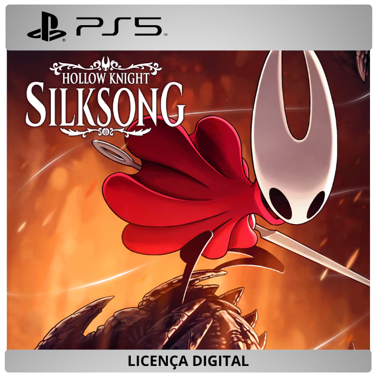 Hollow Knight: Silksong - Licença Digital de Uso | PlayStation 5